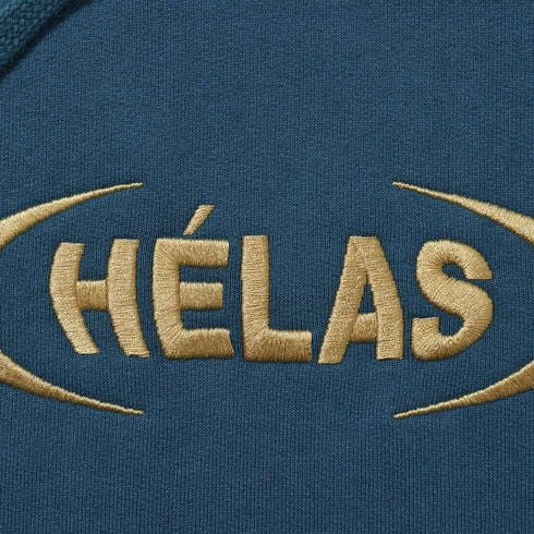 Helas Free Hoodie Sweat A Capuche - Teal Blue - Streetart.fr